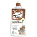 Quick Shine Hardwood Floor Luster-Polish 27oz | Plant-Derived w/Carnauba | Safer Choice, No PFAS, pH Neutral | Ready to Use Formula w/Anti-Slip
