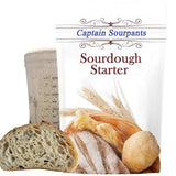 Mature Sourdough Starter Culture - 100+ Years Old Dehydrated Sourdough Starter Kit for Delicious Homemade Sourdough Bread - All-Natural and Healthy