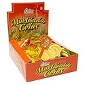 R.M. Palmer Milk Chocolate Gold Coin Half Dollars, Bulk Bag, Fun Sized, Treats, Candy, and Snacks (1 Pound, 12 Mesh Packs)