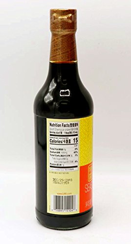 Lee Kum Kee Lite Soy Sauce, 16.9-Ounce Bottle (Pack of 3)