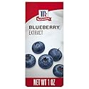 McCormick Blueberry Extract with Other Natural Flavors, Distinctive, Sweet Blueberry Flavor and Aroma for Baking Cookies, Cake, and Muffins