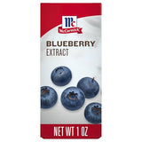 McCormick Blueberry Extract with Other Natural Flavors, Distinctive, Sweet Blueberry Flavor and Aroma for Baking Cookies, Cake, and Muffins