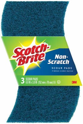 3M 133196 Multi Purpose Scouring Pad - Pack of 3