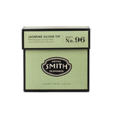 Smith Teamaker | Jasmine Silver Tip No. 96 | Caffeinated Green Tea with Jasmine Blossoms | Scented Full Leaf Green Tea (15 Sachets, 1.3oz each)