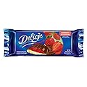 Delicje Strawberry Cookie (147g/5.18 Oz.) Kraft (Strawberry Jaffa Cake Style Biscuits from Poland) (3 pack)