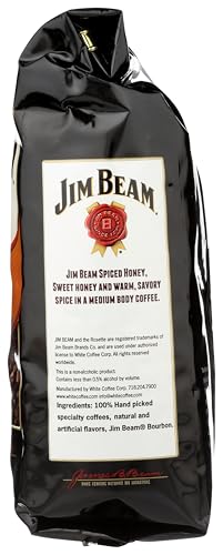 Jim Beam Spiced Honey Bourbon Flavored Ground Coffee, 2 bags (12 oz ea.)