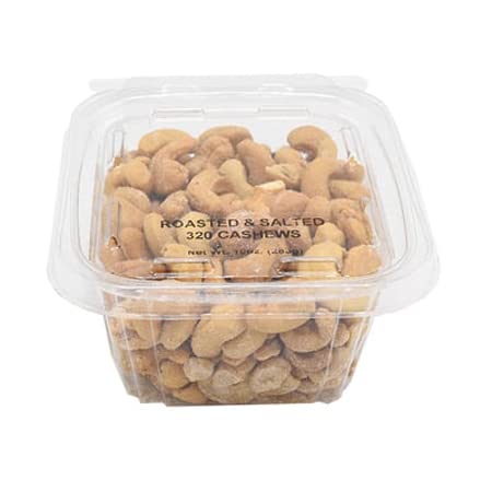 Weis Quality, Bulk Food Tub Cashews Roasted and Salted, 8 Ounce
