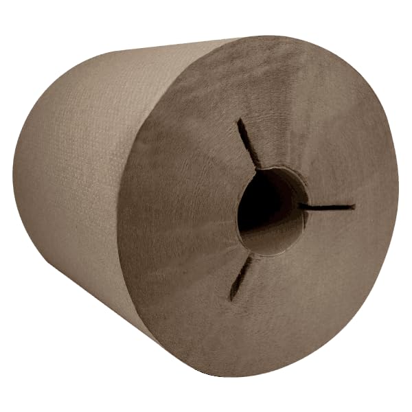 Morsoft Controlled Towels, Y-Notch, 8-inch x 800 ft, Kraft, 6/Carton (400RY)