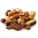Oh! Nuts Mixed Nuts Roasted Unsalted - 2 lb - Unsalted Mixed Nuts - Cashews, Walnuts, Hazelnuts, Almonds - Fresh Zip-Seal Bag