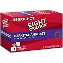 Eight O'Clock Dark Italian Roast Coffee, 12 Ct