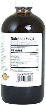 Sundial Traditional Jamaican Organic Wood & Root Herbal Tea [Pack of 2 - Maroon - 16 oz.]