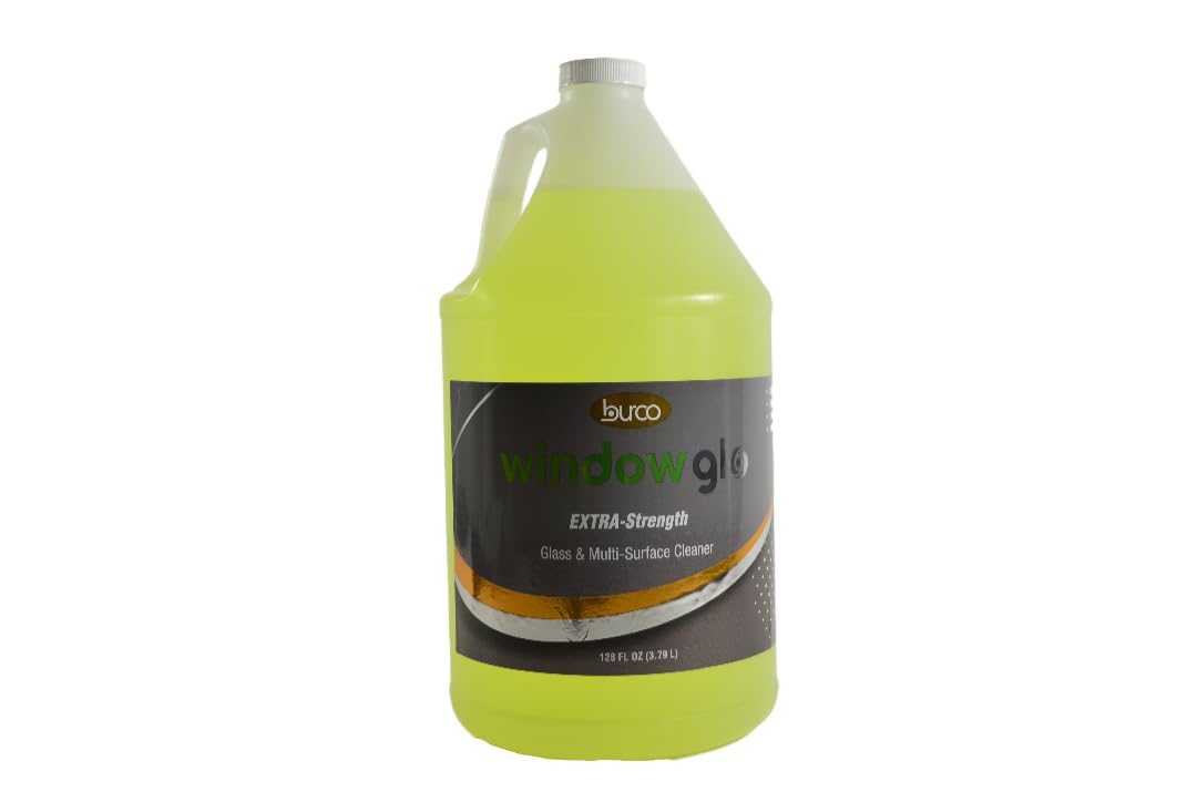 Burco Window Glo Glass and Multi-Purpose Cleaner (1 Gallon Jug)