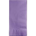 Creative Converting Cov 67193B Napkin Dinner 2Ply Laven Der 1/8 Fold (12/50) COV 67193B