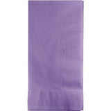 Creative Converting Cov 67193B Napkin Dinner 2Ply Laven Der 1/8 Fold (12/50) COV 67193B