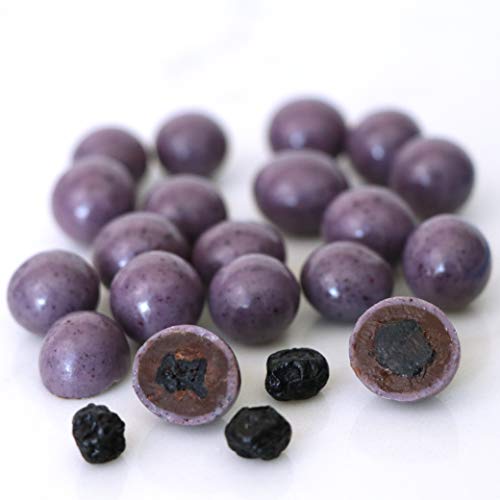 Marich Natural Chocolate Blueberries, 2.1-Ounce (Pack of 12)