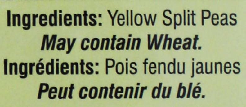 Yellow Split Peas 4 Lb