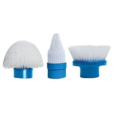 As Seen On Tv Replacement Brushes for Turbo Scrub Pro Power Electric Spin Scrubber Corner Brush Kit