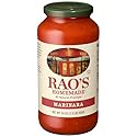 Rao's Homemade Marinara Sauce, 24 oz, All Purpose Tomato Sauce, Pasta Sauce, Carb Conscious, Keto Friendly, All Natural, Premium Quality, With Italian