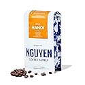 Nguyen Coffee Supply - Hanoi Robusta: Dark Roast Premium Whole Coffee Beans, Vietnamese Single Origin, Direct Trade, Low Acid with High Caffeine