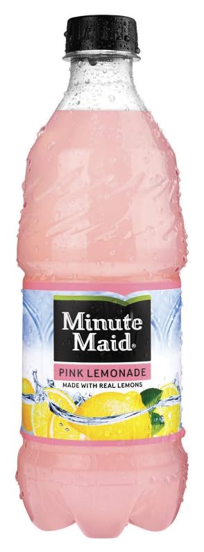 Minute Maid Pink Lemonade, 20 Oz bottles - Pack of 10