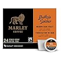 Marley Coffee Single Serve K-Cup Compatible Capsules, Buffalo Soldier, Medium-Dark Roast, 24 Count - Packaging may vary