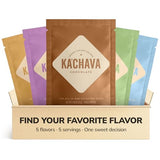 Ka’Chava All-In-One Nutrition Shake Blend, 5 Flavor Sample Pack, 5 Servings, 85+ Superfoods & Nutrients, Meal Replacement, Greens Plant-Based
