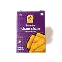 Kesariya Cham Cham Sweet Dumplings Indian Sweets Dessert Snack Food