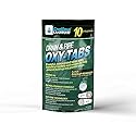 EcoNow OXY-TABS Professional Strength Drain Cleaner Prevents Clogs Cleans Drains-Pipes-Mainlines-Garbage Disposals-Eliminates odors at Half the Cost