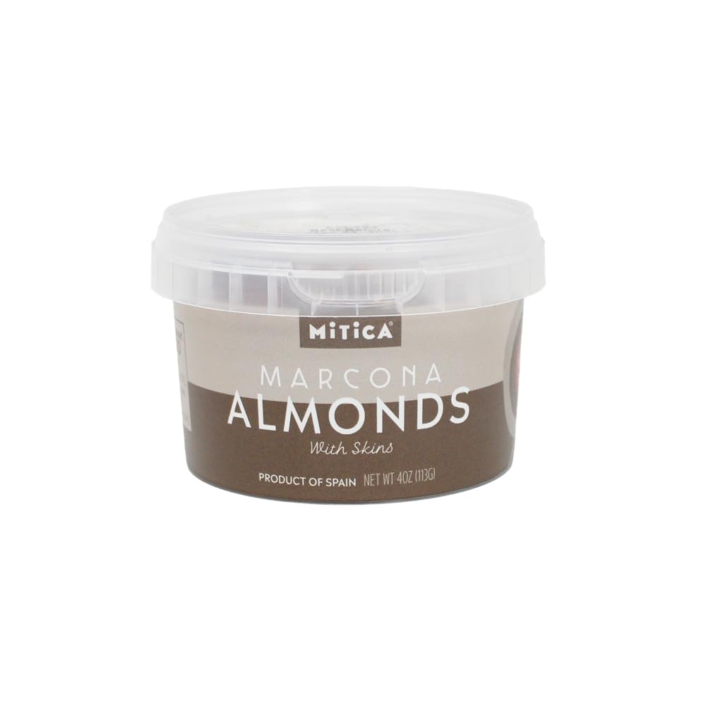 Mitica Marcona Almonds with Skins Prepacked, 4 OZ