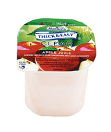 Physical Therapy Suppliers-19843 Thick & Easy Thickened Apple Juice, Clear thickener for Natural Apple Juice Appearance, Nectar Consistency, Pack