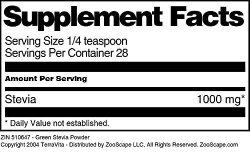 Green Stevia Powder (1 oz, ZIN: 510647) - 3 Pack