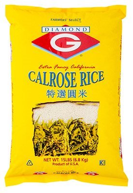Diamond G Calrose Rice 15lb