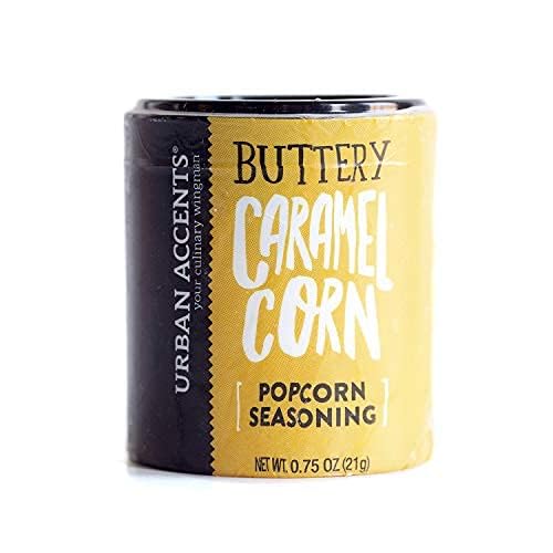 Urban Accents Movie Night Sweet Shoppe Small-Batch Popcorn Gift Set - Includes 3 Gourmet non-GMO Popcorn Kernel Varieties & 5 Flavorful Seasonings