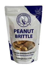 Granny's Confections Old Fashioned Handmade Peanut Brittle - 6oz Bag - Premium Gourmet Candy. Just Like Granny Made: Premium & Gourmet. Peanut Brittle