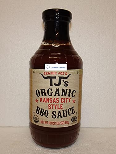 Trader Joe’s TJ’s Organic Kansas City Style BBQ Sauce 18oz 510g