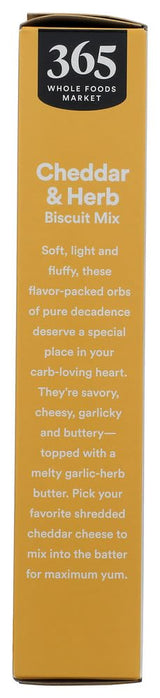 365 by Whole Foods, Market Cheddar And Herb Biscuit Mix, 12 Ounce