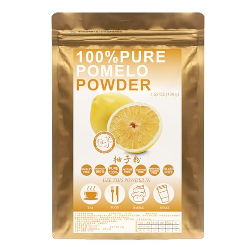 Plant Gift Pomelo Power ??? 100% Pure Natural Plant Grapefruit Powder, Raw, Bulk, No Filler, No additives, Yogurt, Smoothies, and More 100G/3.52oz