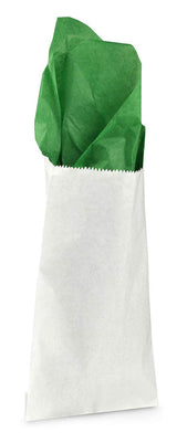 Hygloss Pinch Bottom Paper Bags 8.5"X11" 50/Pkg - White