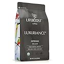 Lifeboost Organic Espresso Whole Bean Coffee - Low Acid Espresso Coffee, Non-GMO, USDA Organic, Single Origin, Third-Party Tested for Mycotoxins