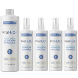 Thrival Labs ProH2O2 3% Food Grade Hydrogen Peroxide - Natural Cleaner & Disinfectant - For Household Use - Ideal for Cleaning, Sanitizing & Gargle