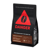 Danger Coffee by Dave Asprey, Remineralized, Mold Free & Lab Tested Ground Healthy Coffee, Medium Roast, 10.9 Ounce