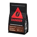 Danger Coffee by Dave Asprey, Remineralized, Mold Free & Lab Tested Ground Healthy Coffee, Medium Roast, 10.9 Ounce