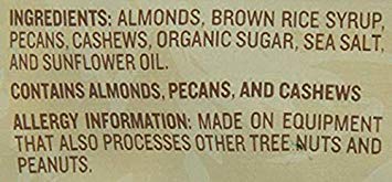True North 100% Natural Clusters, Almond, Pecan, Cashews, Family Value TWO Pack XS#( 24 Ounce Each)