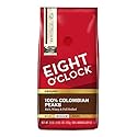Eight O'Clock Coffee 100% Colombian Peaks, Medium Roast, Ground Coffee, 33 Ounce (Pack of 1), 100% Arabica, Kosher Certified