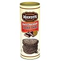 Mandy's - Dark Chocolate Cookie Thins - Box Contains 42 Cookies, 4.6 Ounce.