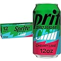 Sprite® Chill Zero Sugar Cherry Lime Natural Flavor Soda Soft Drink Cans, 12 fl oz, 12 Pack