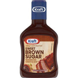 Kraft Sweet Brown Sugar Bbq Sauce (Pack of 6)