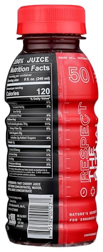 Cheribundi Energy Drink, Cherry Juice, 8 Ounce (Pack of 12)