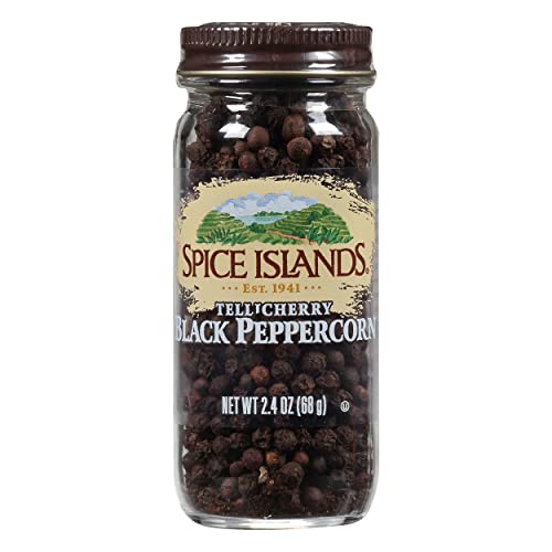 Spice Islands Tellicherry Black Peppercorn, 2.4 Ounce