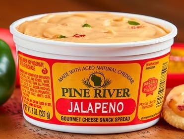 Wisconsin Cheese Spread, 8oz Shelf Stable (Jalapeno)